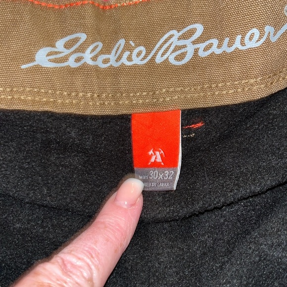 Eddie Bauer Fleece Lined Mountain Ops Pants. 30x32 - Picture 7 of 8